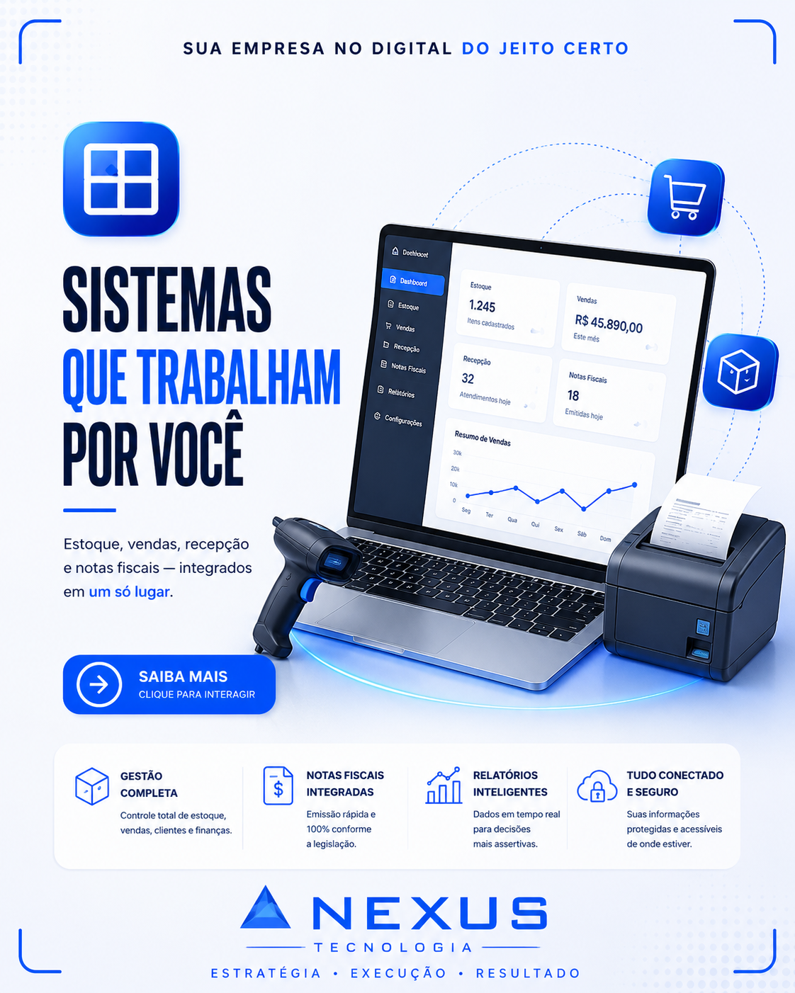 Processos técnicos com mais controle